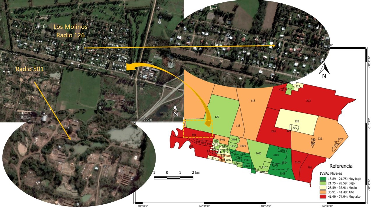 Contrastes morfológicos y ambientales en el sector uno del sistema rururbano: radios 501 de Santa Fe y 126 de Recreo.