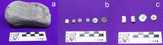 a. Pieza N&deg; 31-284; b. Pieza N&deg; 31-286, c.
Pieza N&deg; 31-287. Museo Etnogr&aacute;fico
&ldquo;Juan B. Ambrosetti&rdquo;, Facultad de Filosof&iacute;a y Letras, Universidad de Buenos
Aires, Argentina