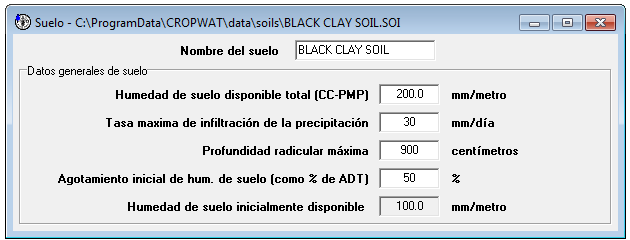 Tabla 5.: