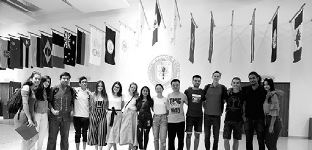 Estudiantes sudamericanos de intercambio para el semestre agosto-diciembre 2018