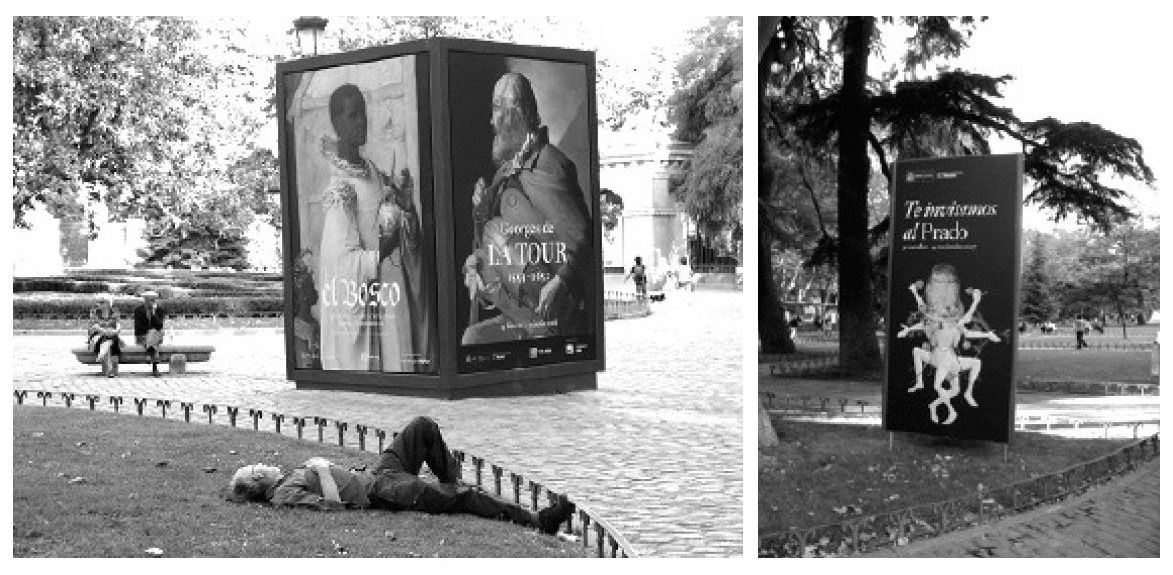 Paneles del Museo del Prado (2016), así como su ampliación (2007)
