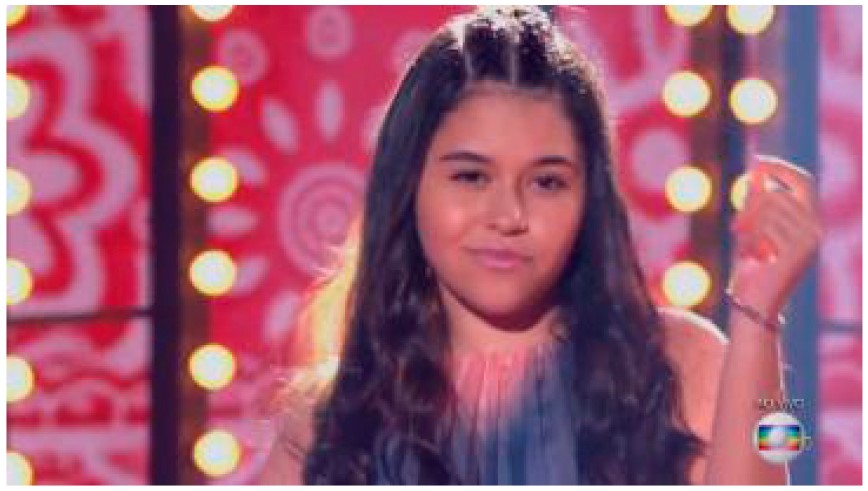 Gestos de la participante Eduarda Brasil
