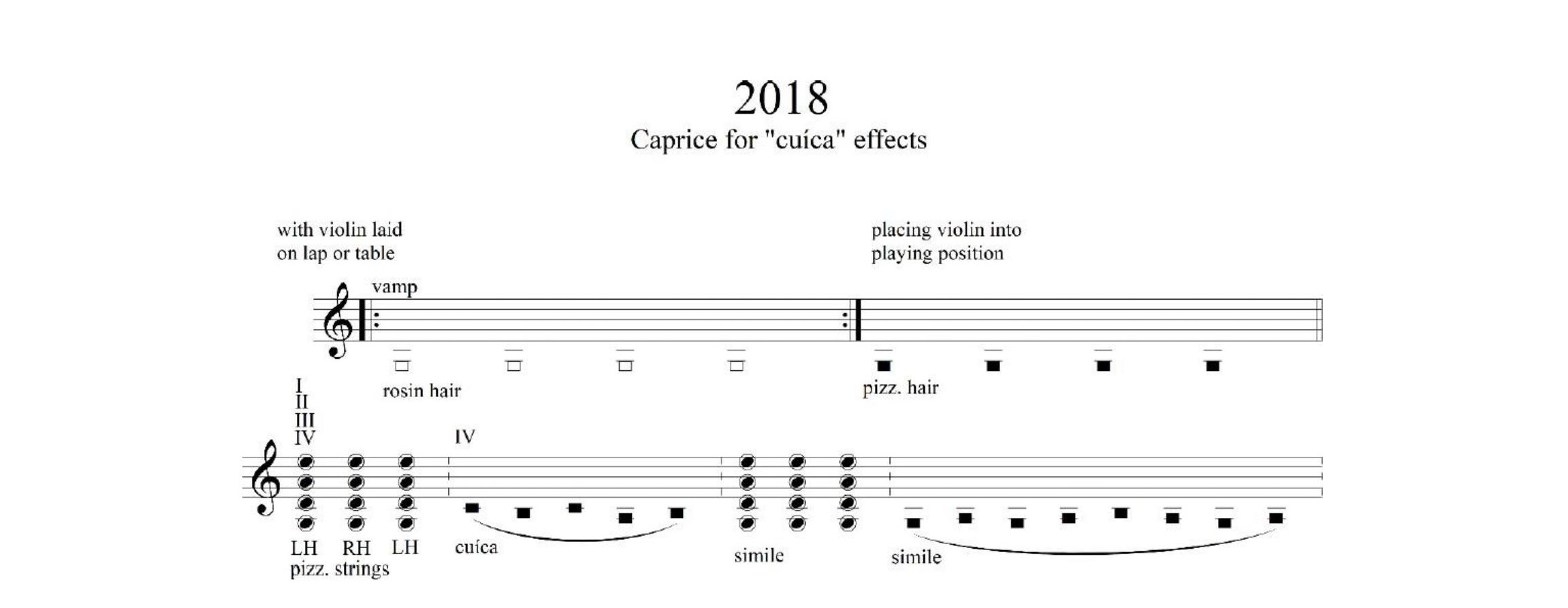 Fig. 8: Capricho explorando possibilidades diversas a partir da técnica “cuíca”.