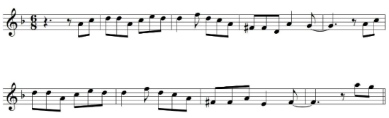 “Coisa nº 5” melodia principal - parte A.