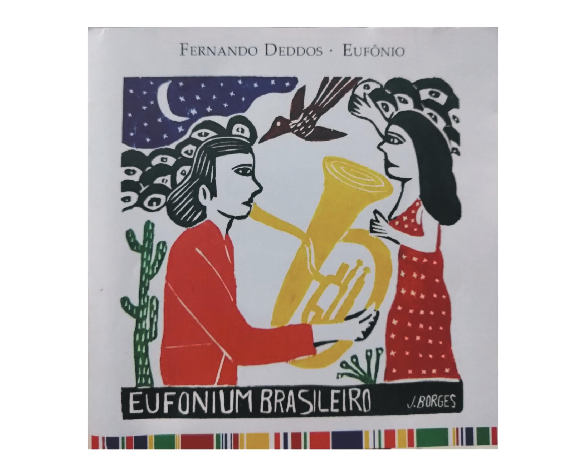 Fig. 20: Capa do CD Eufonium Brasileiro de Fernando Dedos, 2008 – 2º Registro fonográfico de Diálogo Sonoro ao Luar, de Francisco Braga.