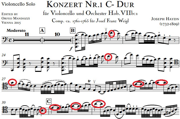 Locais indicados para vibrato