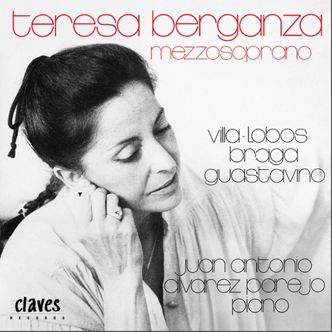 Capa do CD Teresa Berganza mezzosoprano. 