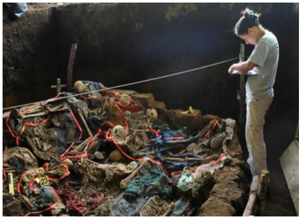 Fase de
arqueología Forense
