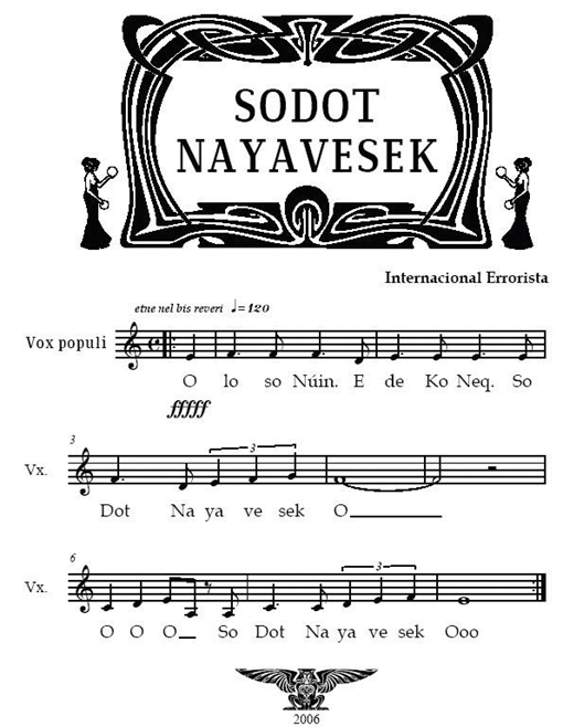 Luciano Azzigotti, Sodot Nayavesek (2006)