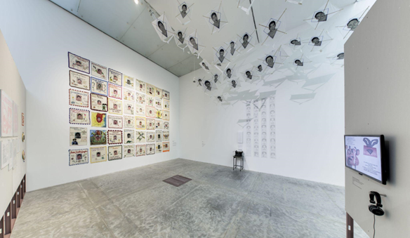 Exposici&oacute;n Giro Gr&aacute;fico: como el muro en la hiedra