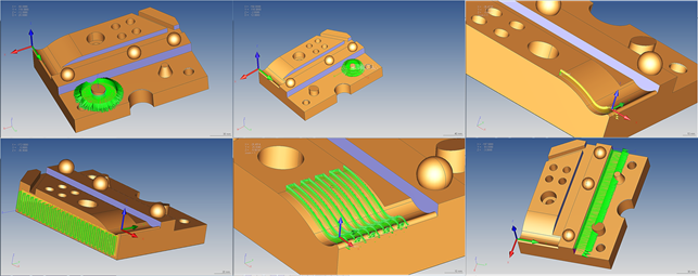 Exemplos de diferentes elementos geom&eacute;tricos a controlar em componentes t&eacute;cnicos
