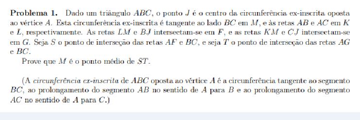 Problema IMO 2012 (Língua - Português)