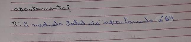 Resposta
inicial da aluna 25
