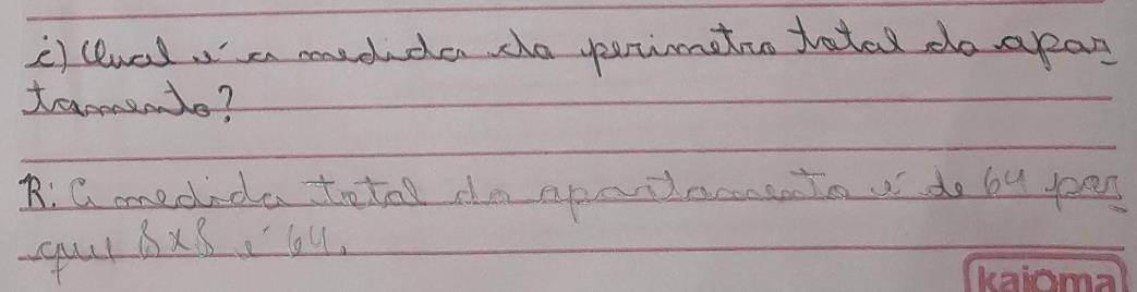 Resposta reformulada da aluna 25
