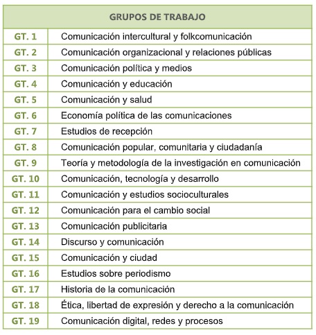 Grupos temáticos
    de alaic