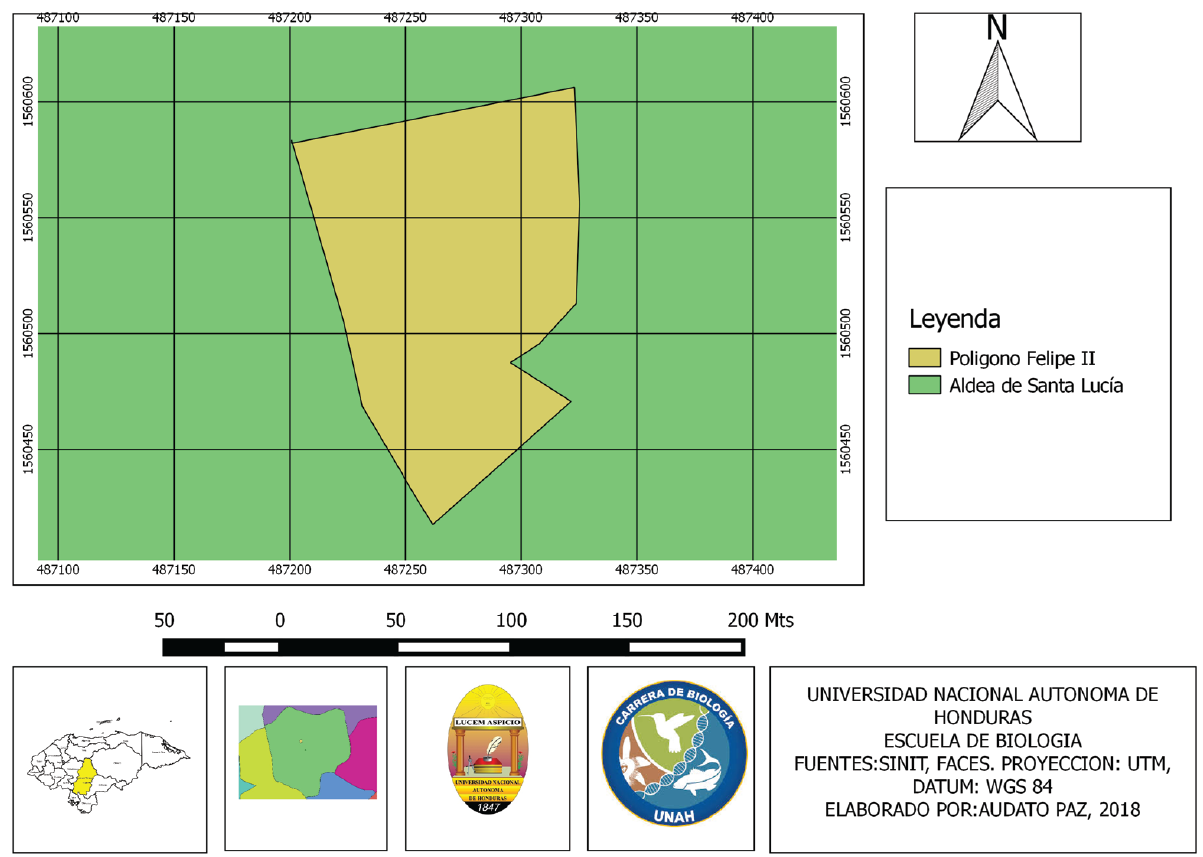 Área de estudio del Centro de Interpretación Ambiental
Felipe II