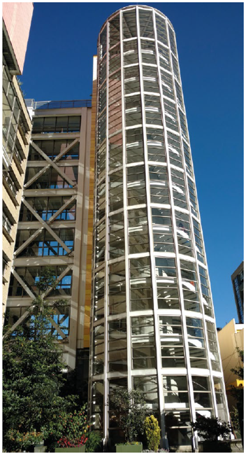 Torre del cilindro, Bodegas de Patrimonio Audiovisual en la Universidad de Bogotá Jorge Tadeo Lozano