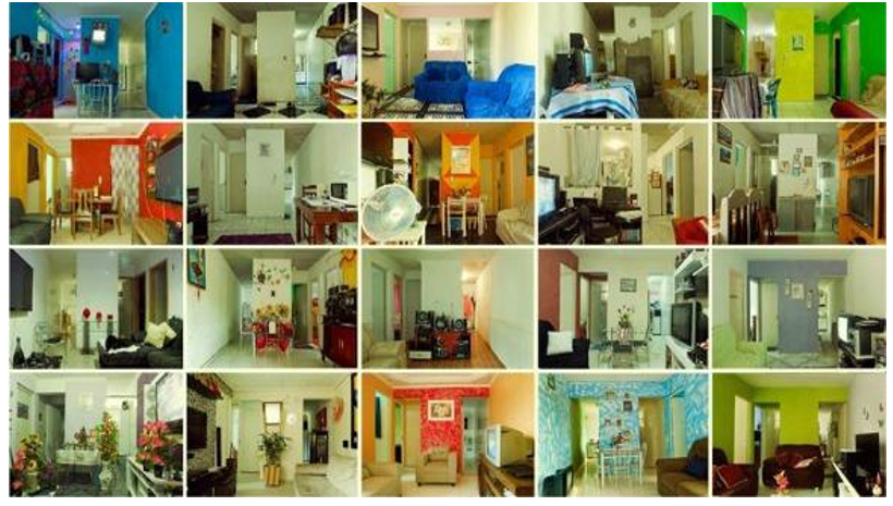 Painel do Projeto Minha
Casa, Minha Cara, Minha Vida — Memória & Fotografia 