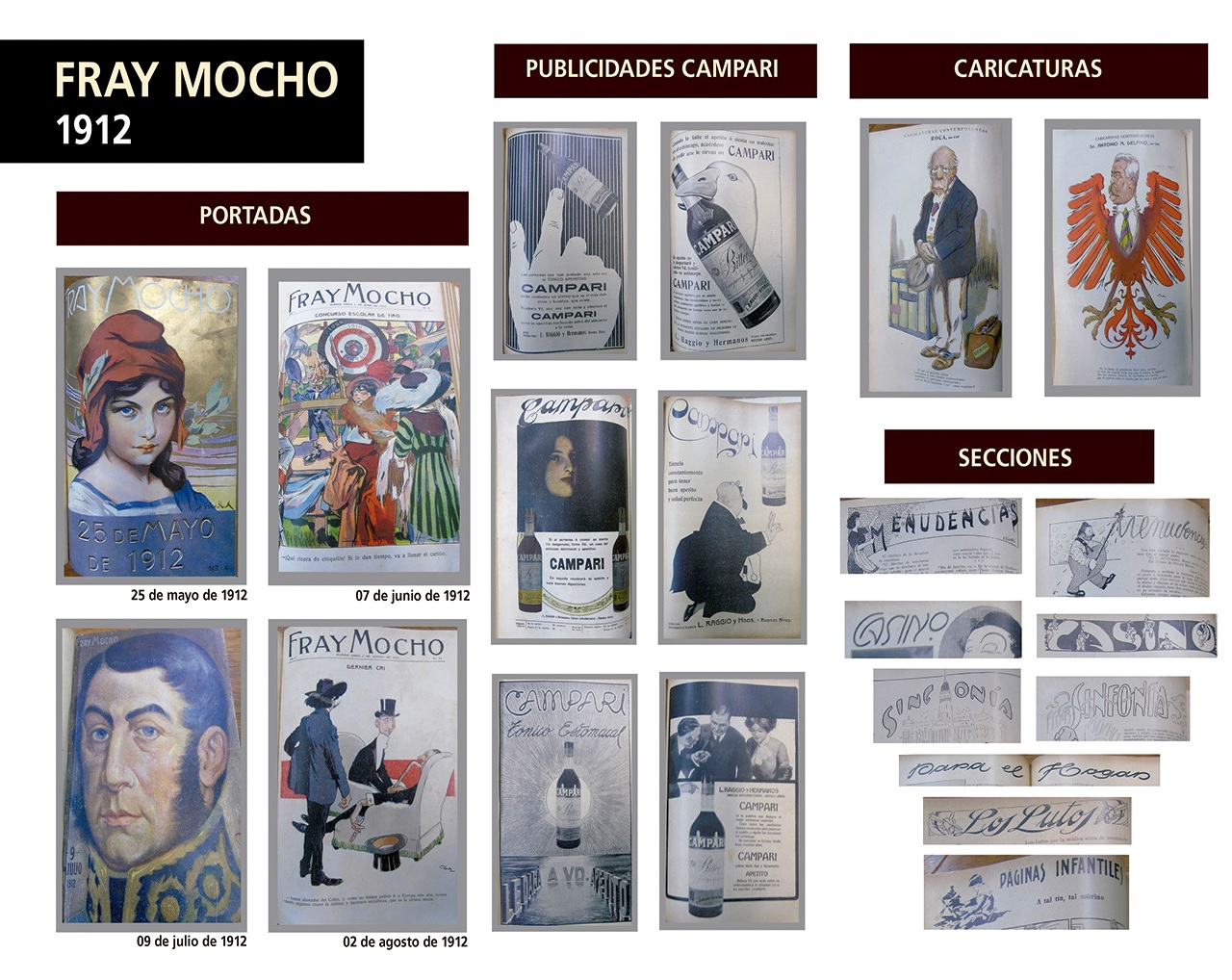 Selección fotográfica del magazine Fray Mocho