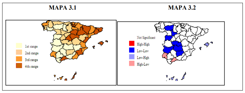 SALDO (EMIGRACIÓN-INMIGRACIÓN)
TOTAL Y LOCAL EN ESPAÑA