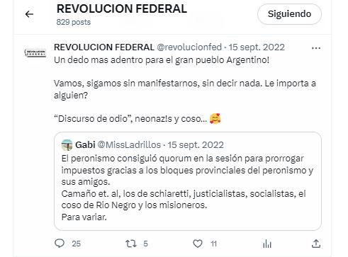 Exhortación
explícita
