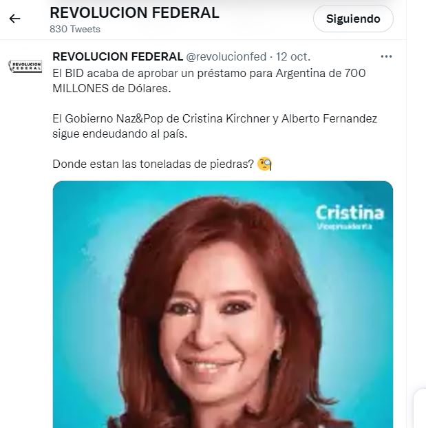 Exhortación
explícita