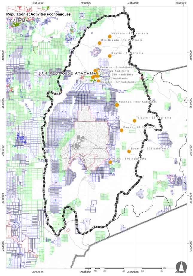 Plan
Regional de Desarrollo Urbano (2018) y Servicio Nacional de Geología y Minería
(2020).