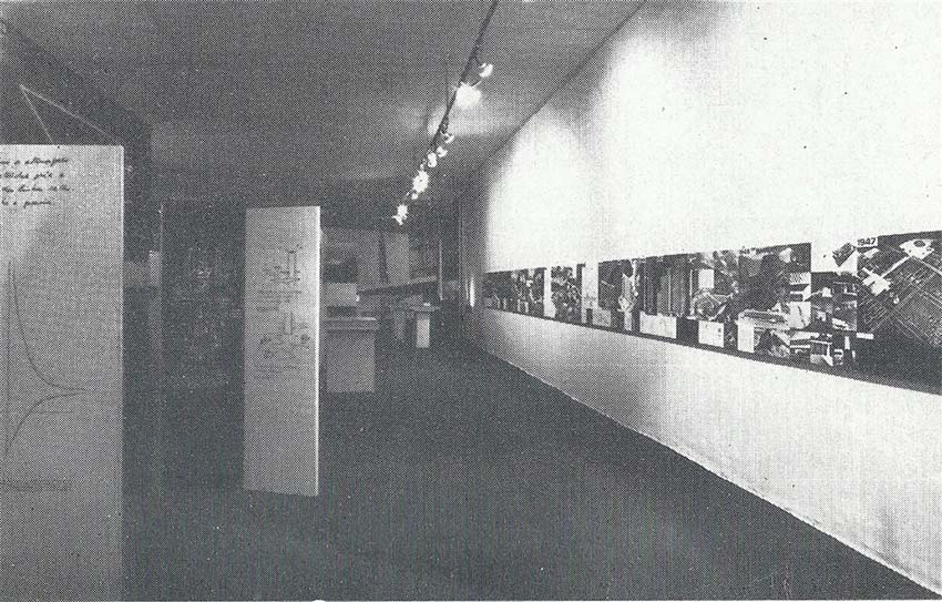 Exposición Oscar Niemeyer,
l’architecte de Brasilia, Museo de Artes
Decorativas, Louvre, 1965