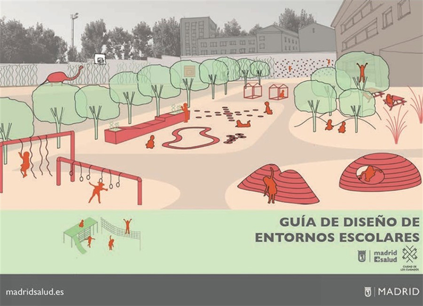 Recursos para el diseño de patios
escolares. 