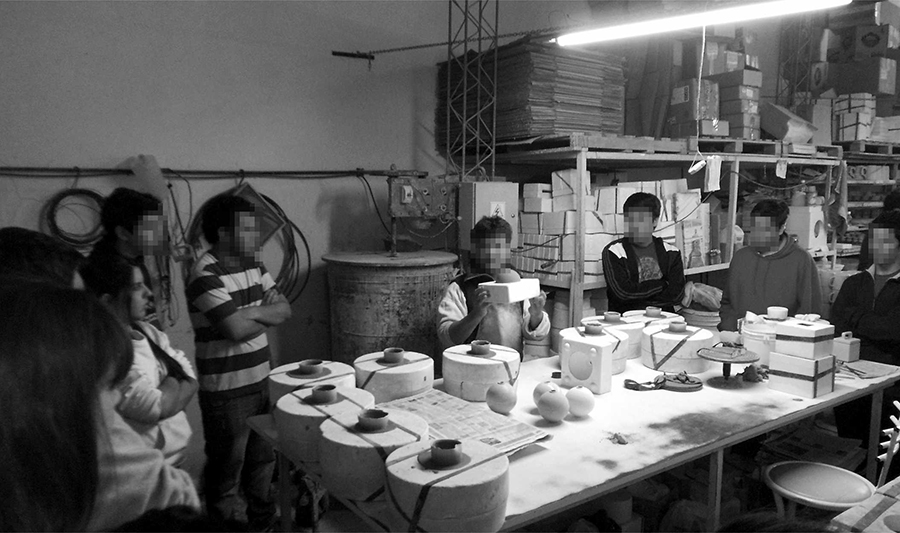 Registro fotográfico de prácticas
pedagógicas en carreras de Diseño
Industrial