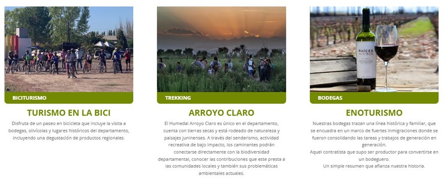 Im&aacute;genes complementarias. Fuente: https://www.juninmendoza.gov.ar/turismo/