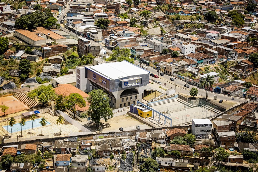COMPAZ Governador Eduardo Campos, vista a&eacute;rea