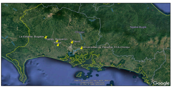 Localidades de Estudio