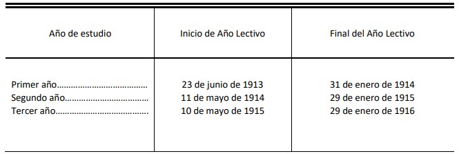  CALENDARIO
ACADÉMICO