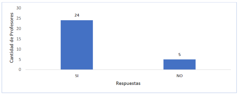 Figura 4. Perfeccionamiento académico como parte de su
formación profesional. 

 