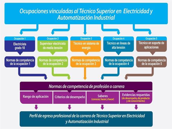 Proceso de obtención del perfil de
egreso del profesional ejemplificado en la carrera de Técnico Superior en Electricidad y Automatización Industrial.