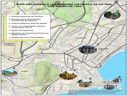 MAPA
DE LA RUTA