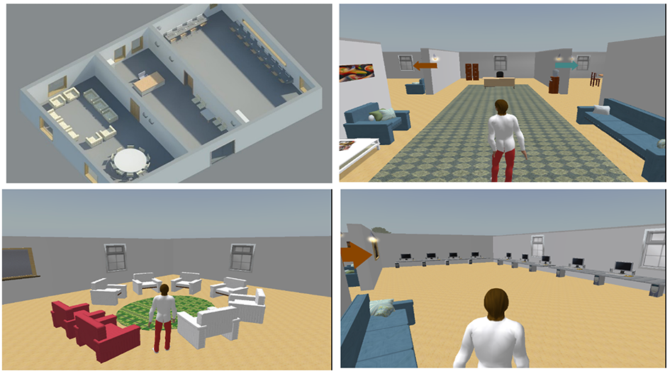 Virtual Centre for the Rehabilitation of Road Accident Victims - VICERAVI (developed in OpenSimulator).