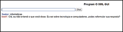 Resposta padr&atilde;o Program-O