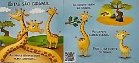 Animaizinhos do Saf&aacute;ri com QR Code