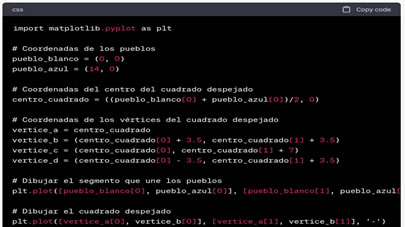  Código Python devuelto por ChatGPT