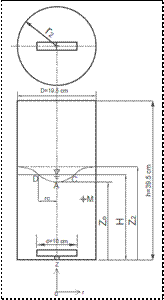 Esquema del reactor
con la nomenclatura empleada por Nagata (1975)