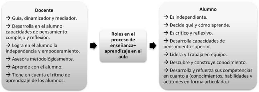 Roles basado
en el modelo por capacidades y competencia propuesta para del programa de
Administración de Empresas de la Universidad de Manizales.