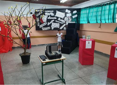 Exposi&ccedil;&atilde;o cultural &ldquo;Uma nova
chance&rdquo;, Escola Municipal Otoniel Mota