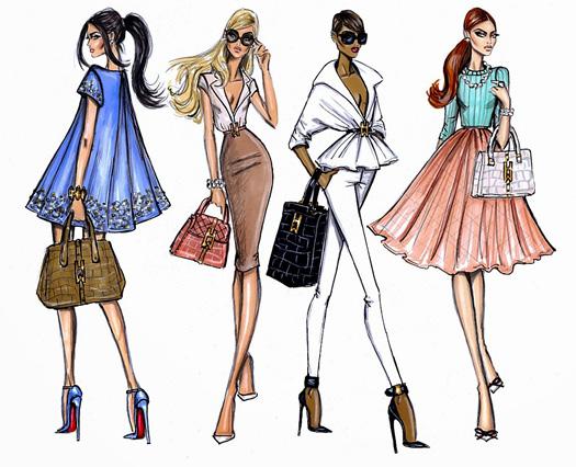 Figura 1 – Ilustração de moda de Hayden Williams