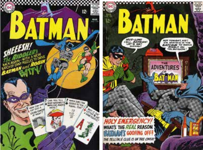 Batman nº 179 e Batman nº 183.