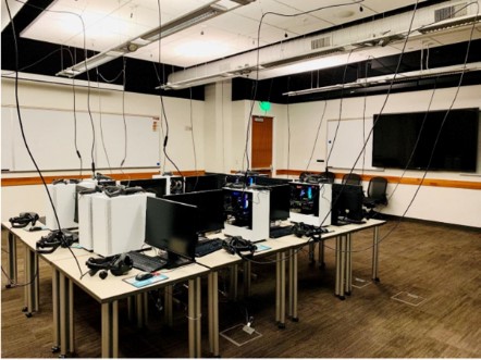 Clase dedicada a impartir realidad
virtual
