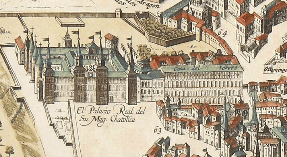 Palacio Real de Madrid y la Casa del Tesoro