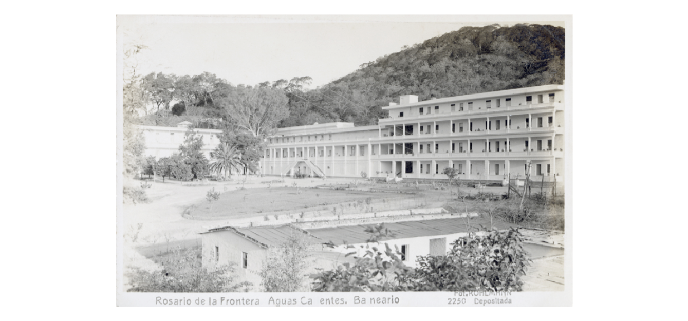 Kohlmann (1920), &ldquo;Rosario de la Frontera. Aguas Calientes. Balneario.&rdquo;