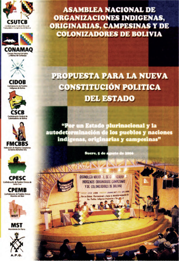 Portada [o afiche] de la Propuesta